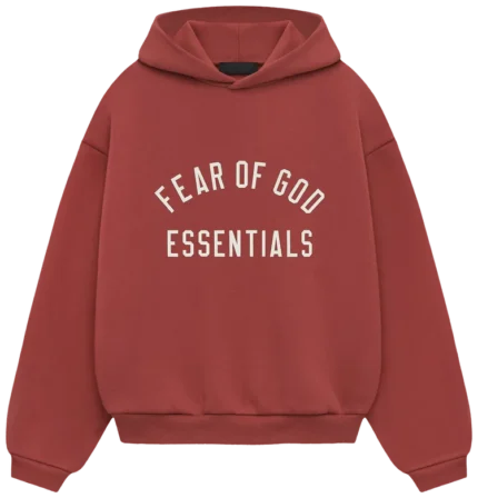 Essentials Hoodie Crimson