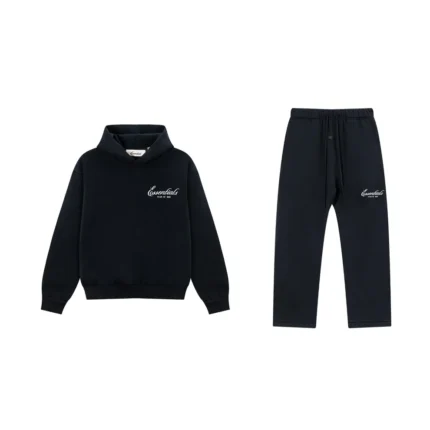 Essentials Tracksuit Pullover Black