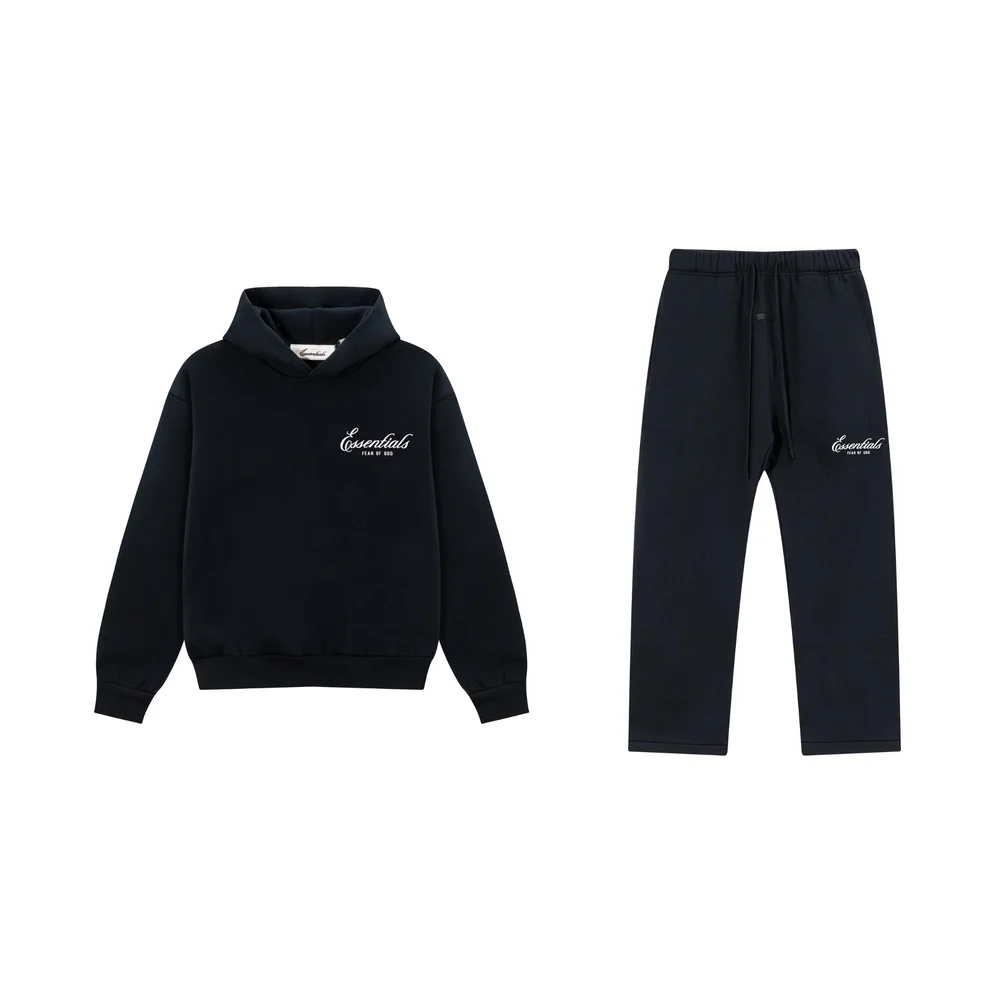 Essentials Tracksuit Pullover Black