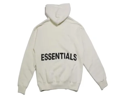 Essentials Fear of God Graphic Pullover Hoodie Cream