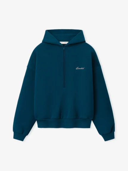 Essentials Signature Lounge Half Zip Hoodie