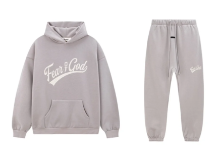 Essentials Tracksuit Pullover – Cloudy Gray