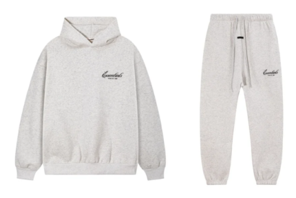 Essentials Tracksuit Pullover Light Heathered Oatmeal