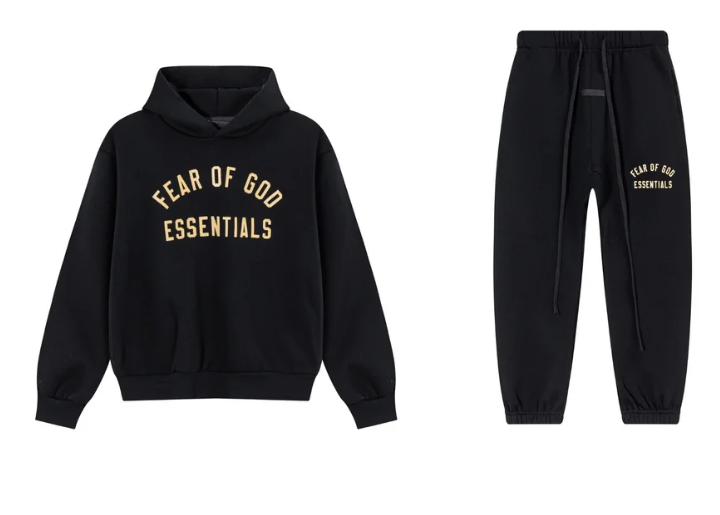 Essentials Tracksuit Pullover Black