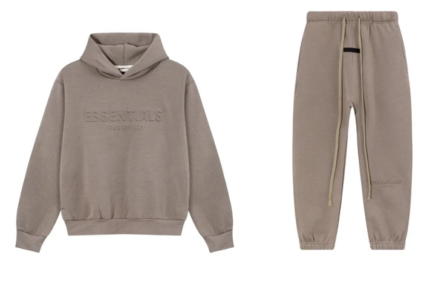 Essentials Tracksuit Pullover – Smoky Gray