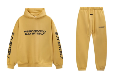 Garden Yellow Essential Tracksuit Pullover