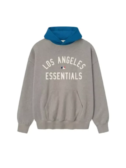Essentials Dodgers Sport Hoodie Gray